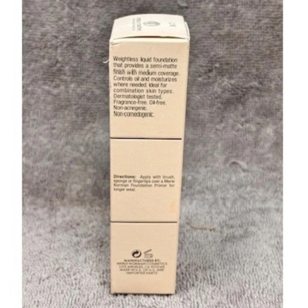 Merle Norman Aqua Balance Makeup Liquid Foundation L18 1oz New In Box Semi-Matte